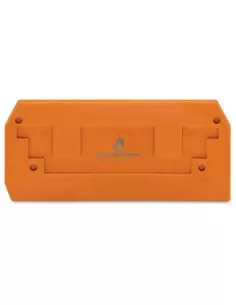 Plaque d'extrémité et intermédiaire Wago 284-328